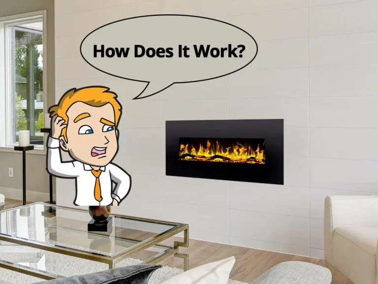How do electric fireplaces work?